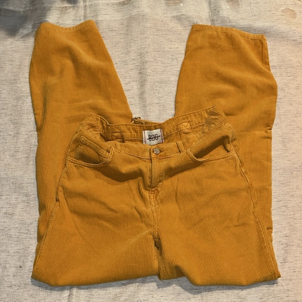 Urban Outfitters BDG Logan Corduroy Baggy Buckle Pant 15" Waist NWOT - Picture 8 of 11
